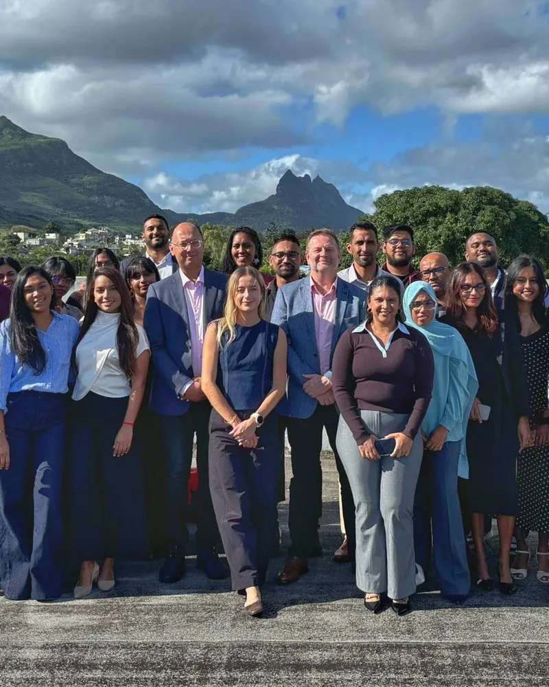 The Lavasource team in Mauritius